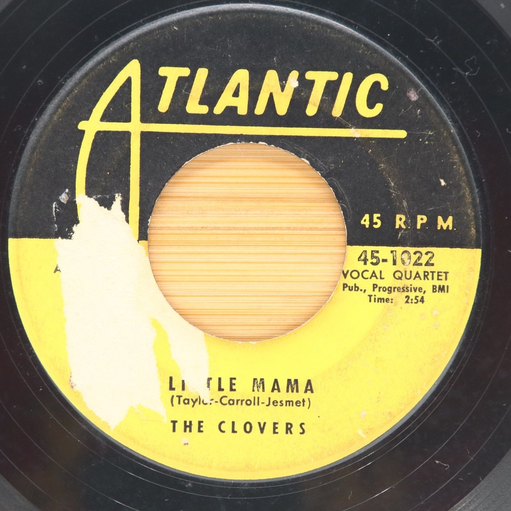 THE CLOVERS - LITTLE‎ MAMA / LOVEY DOVEY - SOUL FUNK 45 ATLANTIC